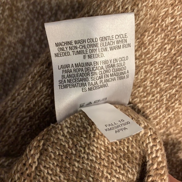 Northwest Territory Beige Pullover Zip-Up Sweater Men’s XL - Picture 6 of 8